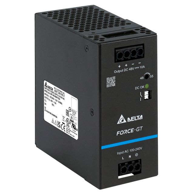 Delta Electronics DRF-240W DIN Rail DIN Rail Power Supply 254V ac AC Input 48V dc, 5 A Output DC 240 W