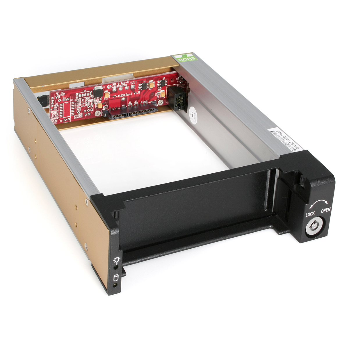 drw150satbk StarTech.com 3.5 in Hard Drive Mobile Rack 190 x 41 x 147 mm SATA