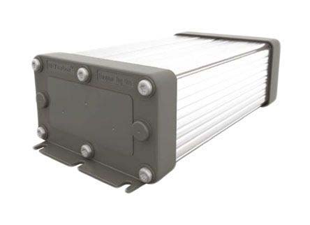 eldoLED DRYverbox Series Silver Plastic, Aluminium Enclosure, IP66 Flanged 61 mm, 200.5 mm, 103.5 mm