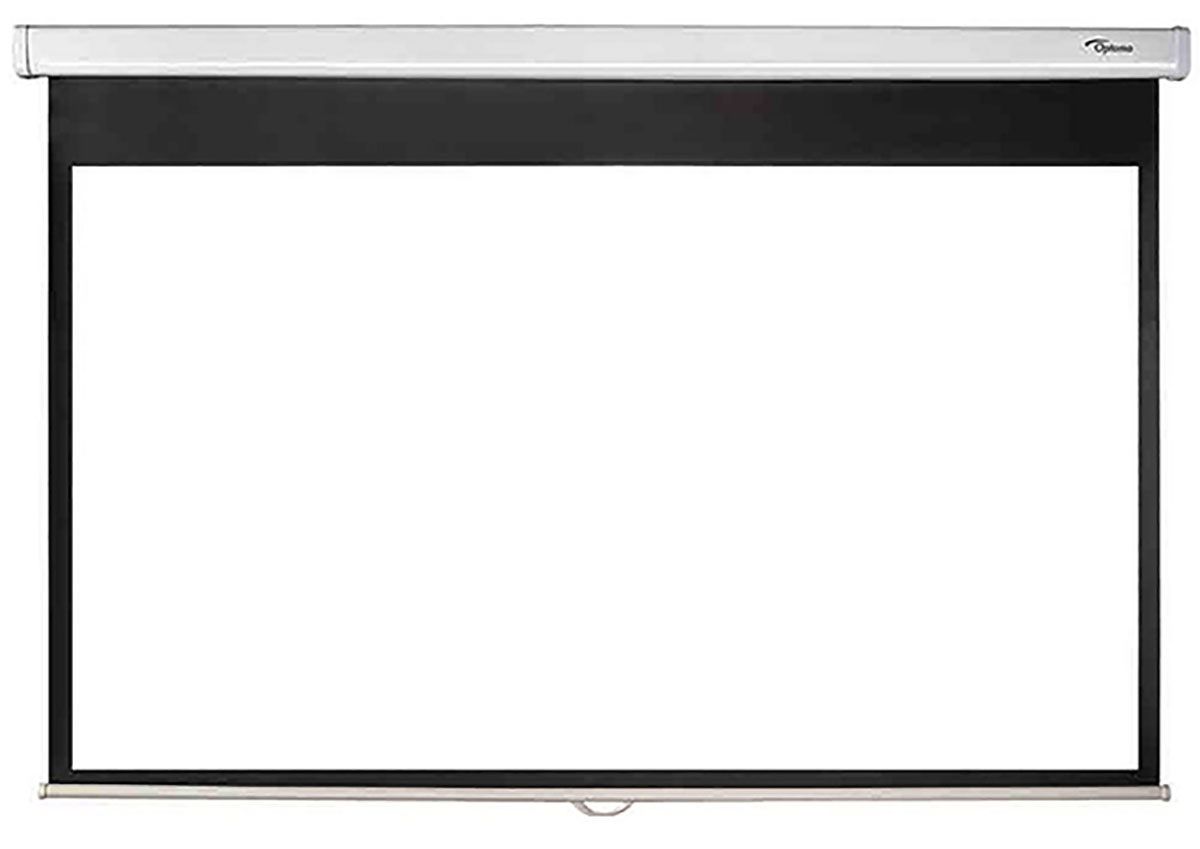 Optoma Projector Screen, 1.15 m W, 2.03 m H, 16:9 Aspect Ratio