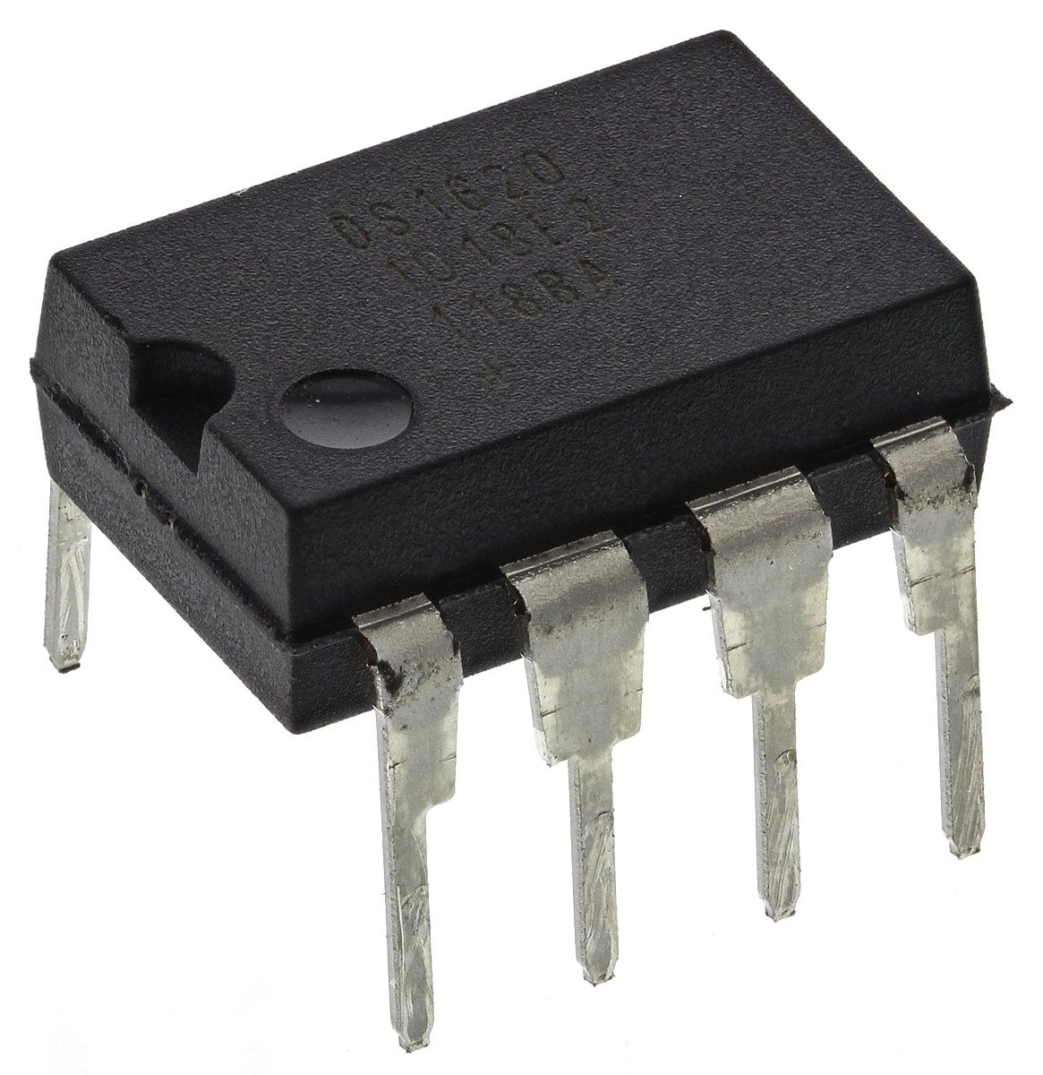 Maxim Integrated, Digital Output Temperature Sensor Switch, Through Hole Mount, SPI, ±2°C, 8-Pin PDIP