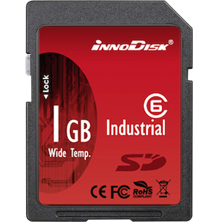 ds2a-01gi81c1b InnoDisk 1 GB Industrial Grade SD SD Card, Class 10