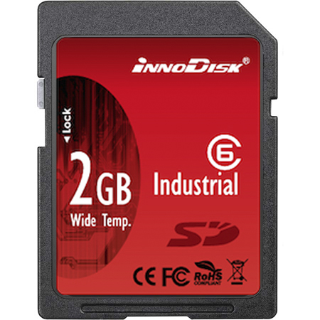 ds2a-02gi81c1b InnoDisk 2 GB Industrial Grade SD SD Card, Class 10