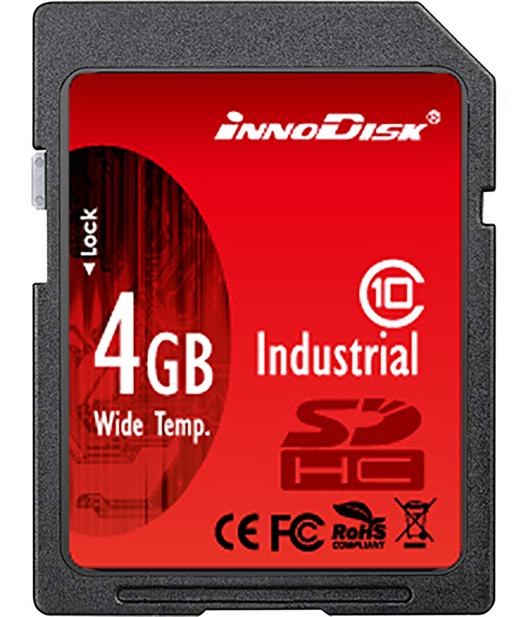 InnoDisk 4 GB Industrial Grade SD SD Card, Class 10