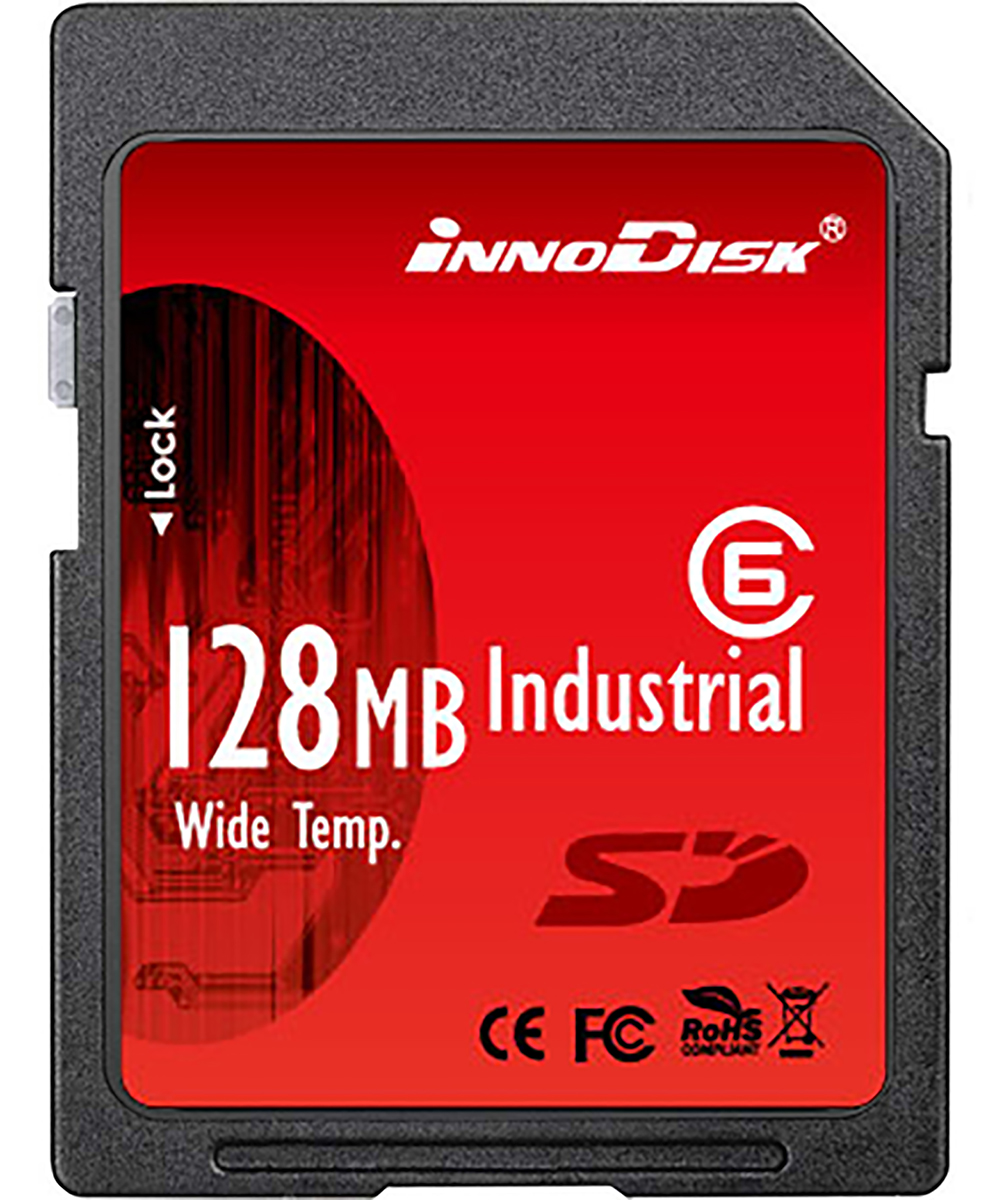 InnoDisk 128 MB Industrial Grade SD SD Card, Class 6