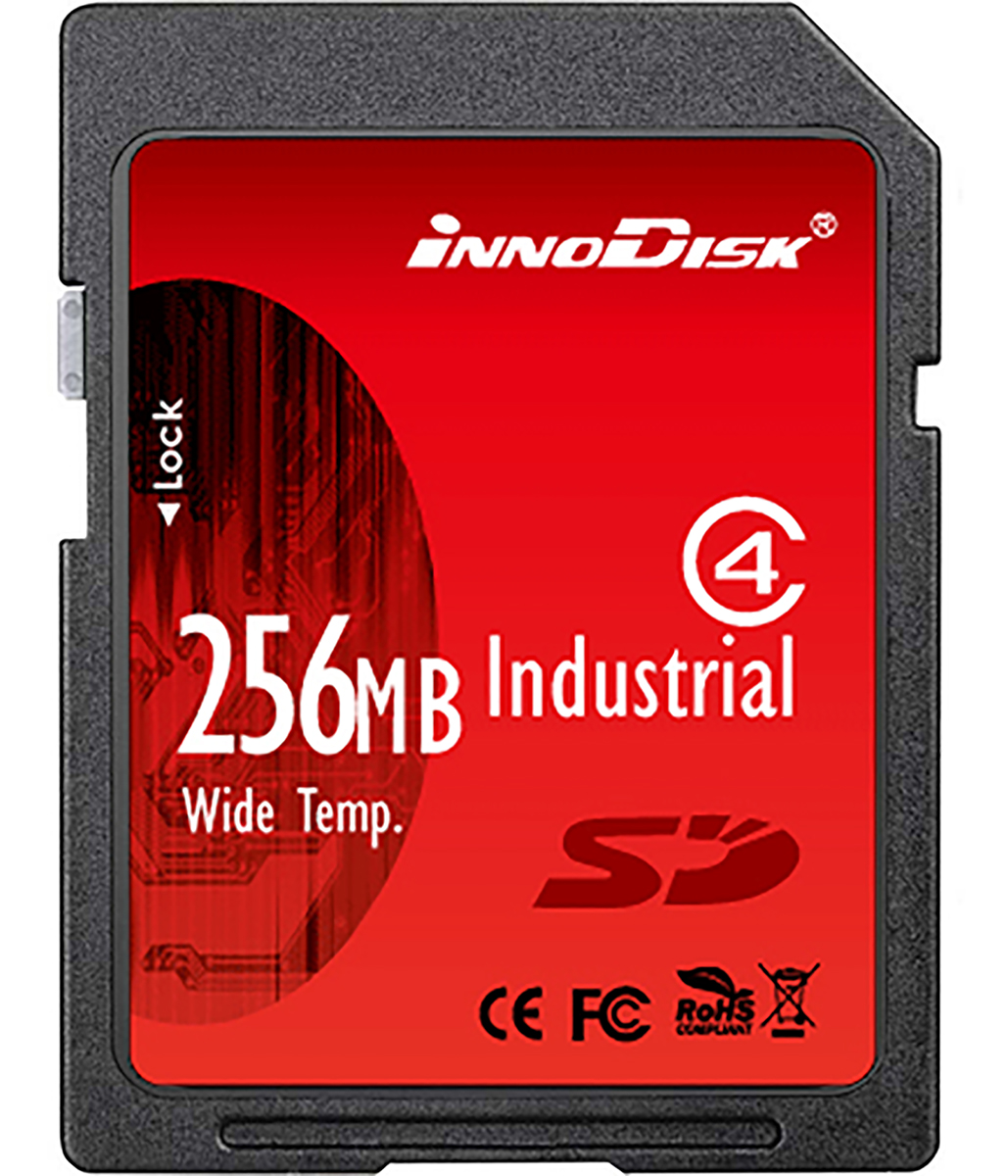 InnoDisk 256 MB Industrial Grade SD SD Card, Class 6
