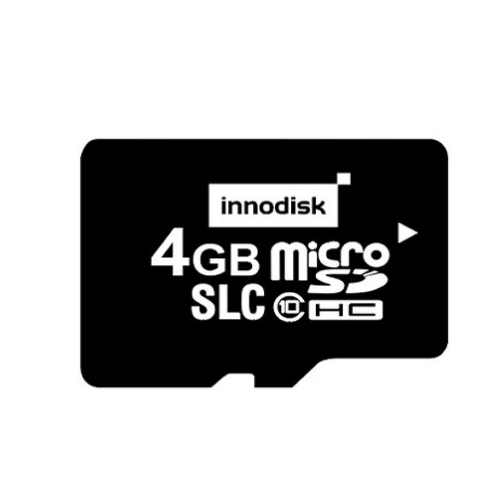 InnoDisk Industrial Grade 4 GB MicroSDHC microSD, U1, Class 10, UHS-I
