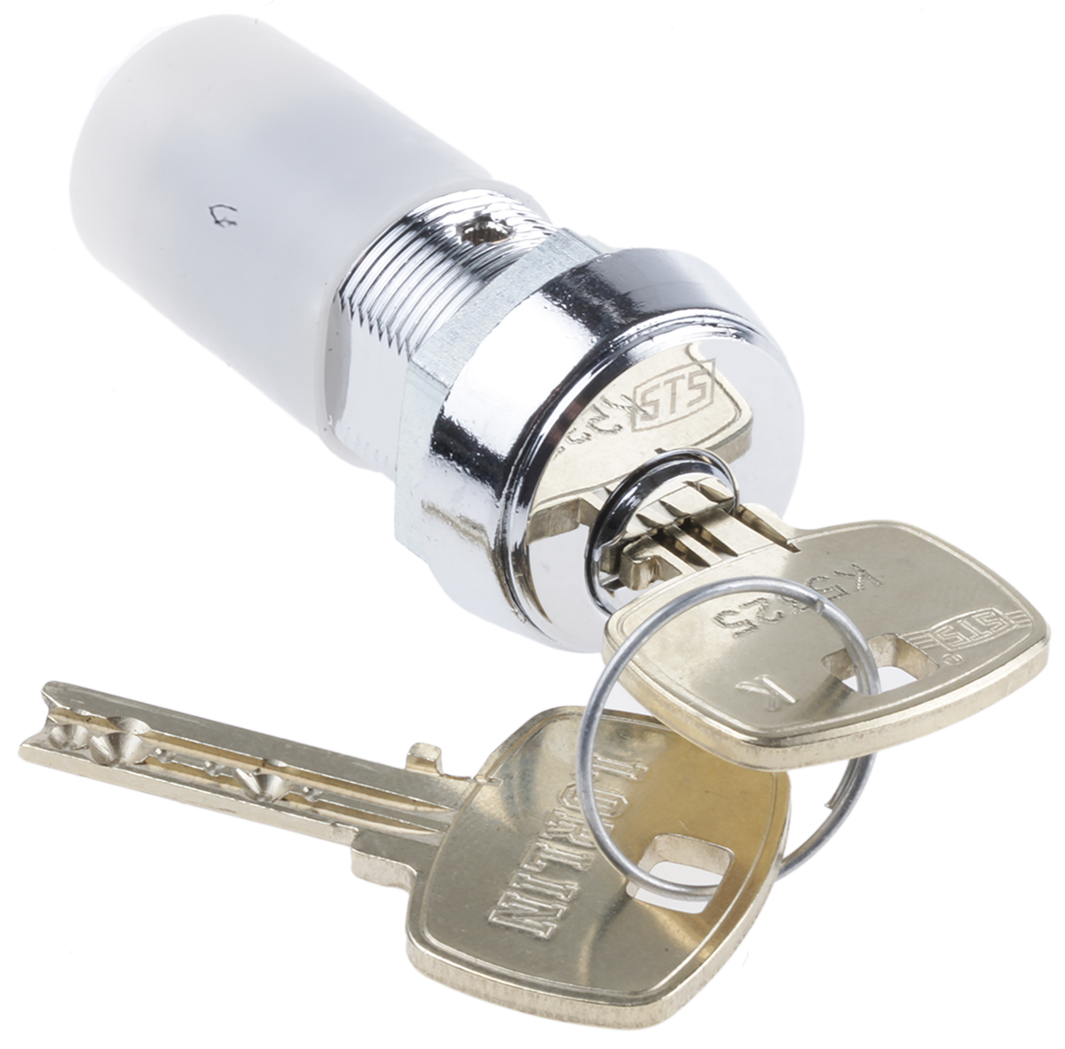 Lorlin Key Switch, DPDT, 5A 2-Way Flat-Key