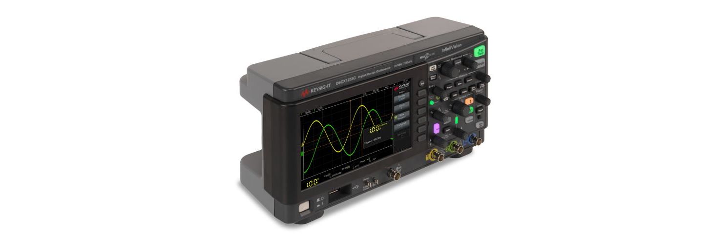 dsox1202g Keysight Technologies InfiniiVision 1000 X Series, 70 MHz Bench Oscilloscope 2-Channel