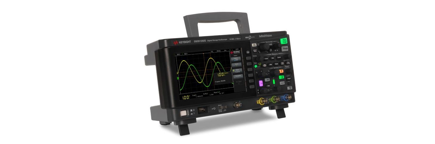 dsox1202g Keysight Technologies InfiniiVision 1000 X Series, 70 MHz Bench Oscilloscope 2-Channel