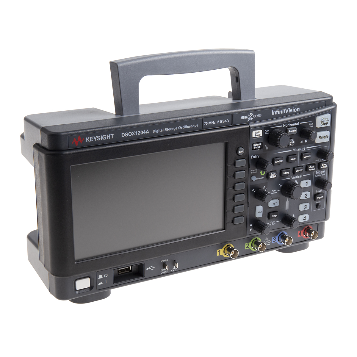 Keysight Technologies InfiniiVision 1000 X Series, 70 MHz Bench Oscilloscope 4-Channel