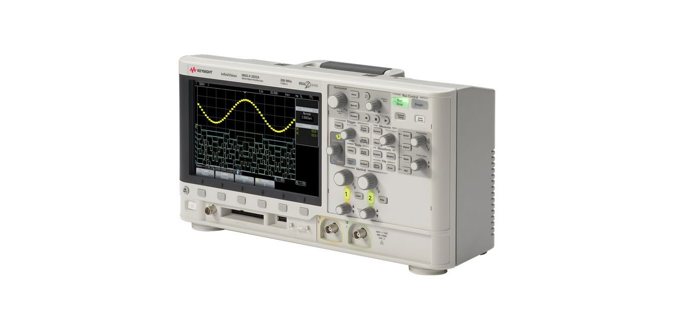 dsox2012a Keysight Technologies InfiniiVision 2000 X Series, 100 MHz Bench Oscilloscope 2-Channel