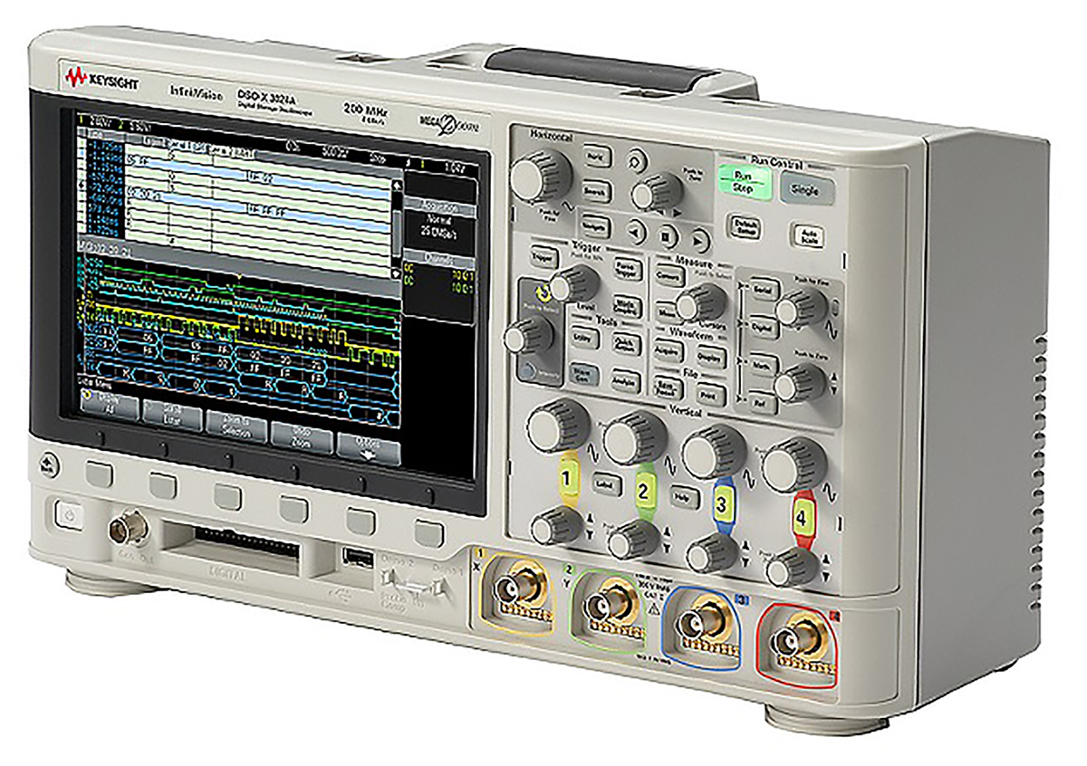 dsox3034a Keysight Technologies InfiniiVision 3000A X Series, 350 MHz Bench Oscilloscope 4-Channel