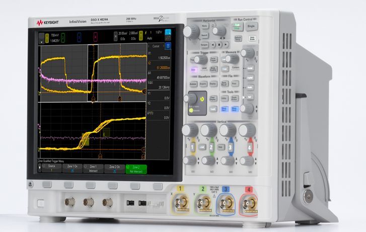 dsox4024g Keysight Technologies 4000 g Series, 200 MHz Bench Oscilloscope 4-Channel - RSCAL