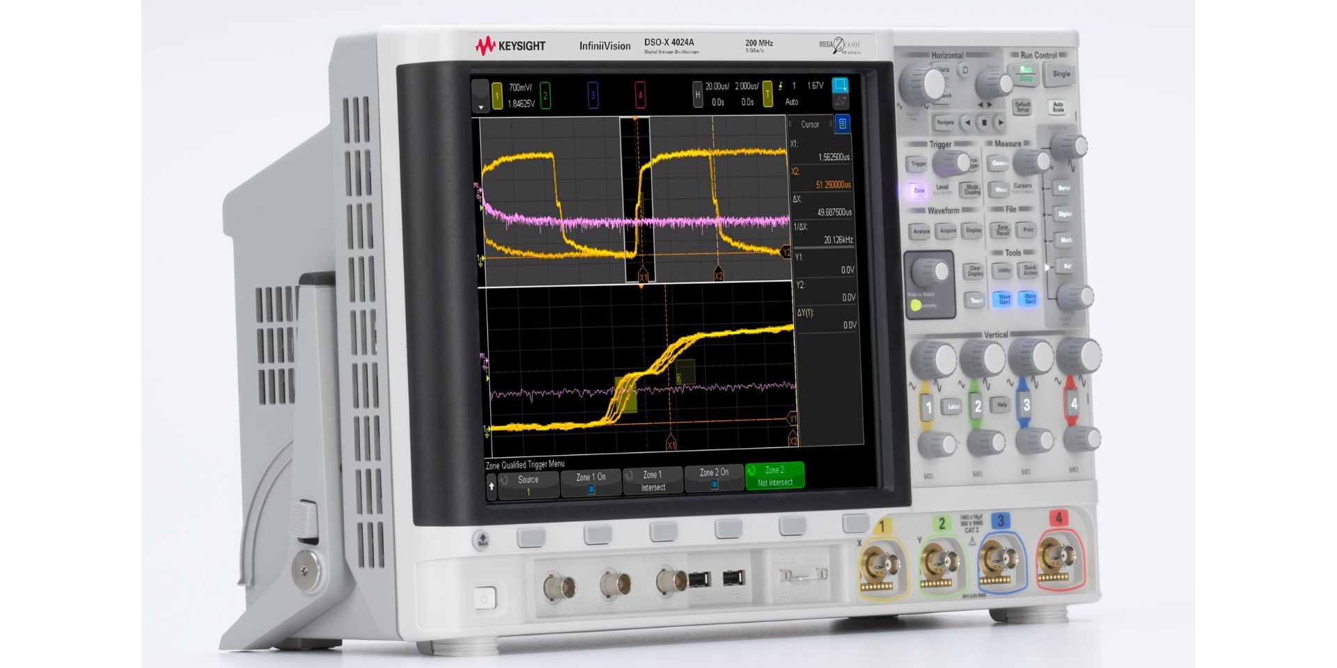dsox4024g Keysight Technologies 4000 g Series, 200 MHz Bench Oscilloscope 4-Channel - RSCAL