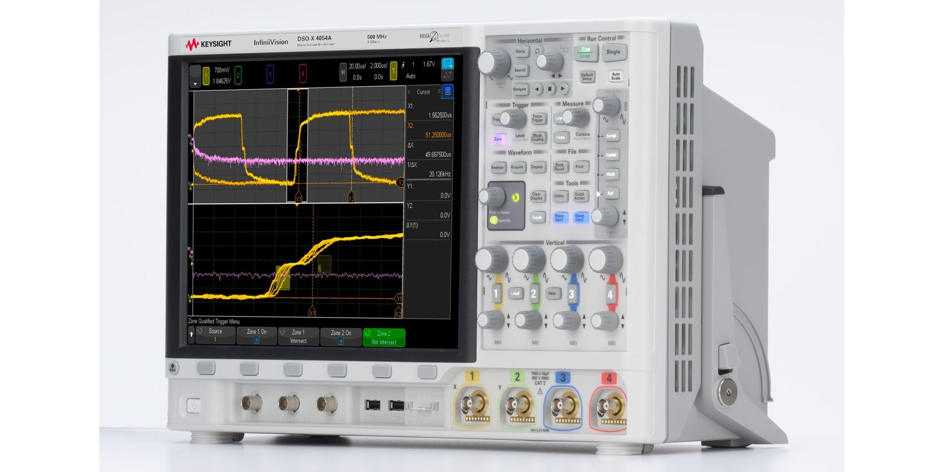 dsox4054g Keysight Technologies 4000 g Series, 500 MHz Bench Oscilloscope 4-Channel
