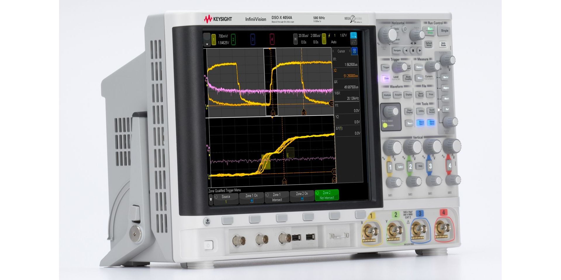dsox4054g Keysight Technologies 4000 g Series, 500 MHz Bench Oscilloscope 4-Channel