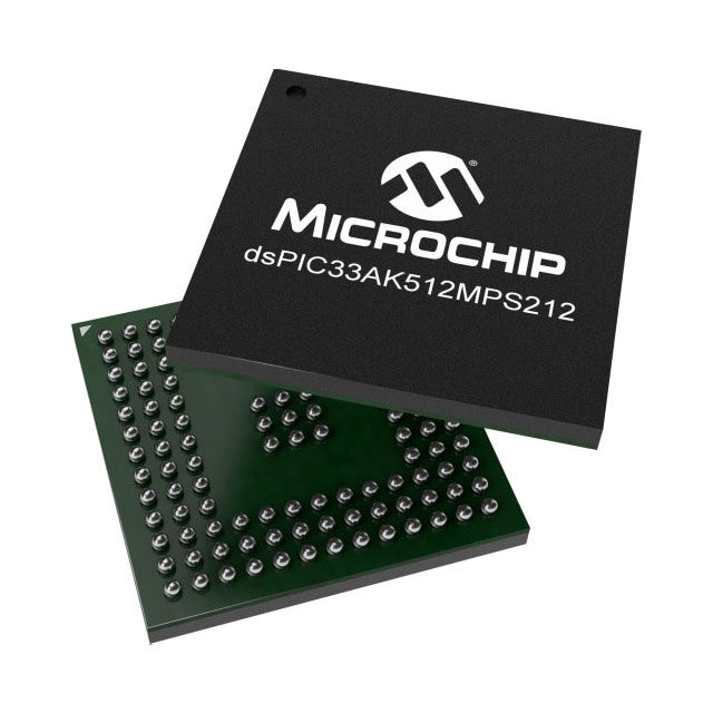 dsPIC33AK256MPS212-I/2H Microchip dsPIC33AK256MP, 32 bit Microcontroller 200 MHz 256kB FLASH 129-Pin TFBGA