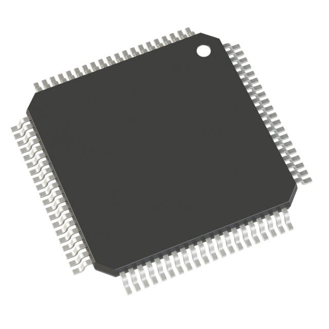 dsPIC33AK256MPS508-I/PT Microchip dsPIC33AK256MP, 32 bit Microcontroller 200 MHz 256kB FLASH 80-Pin TQFP