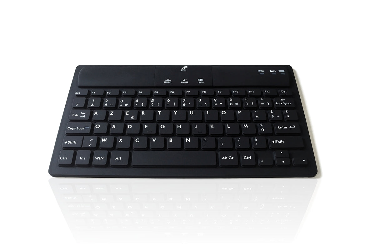 Ceratech DSS10322-FRBK Wireless Bluetooth Standard Keyboard, QWERTY (French), Black