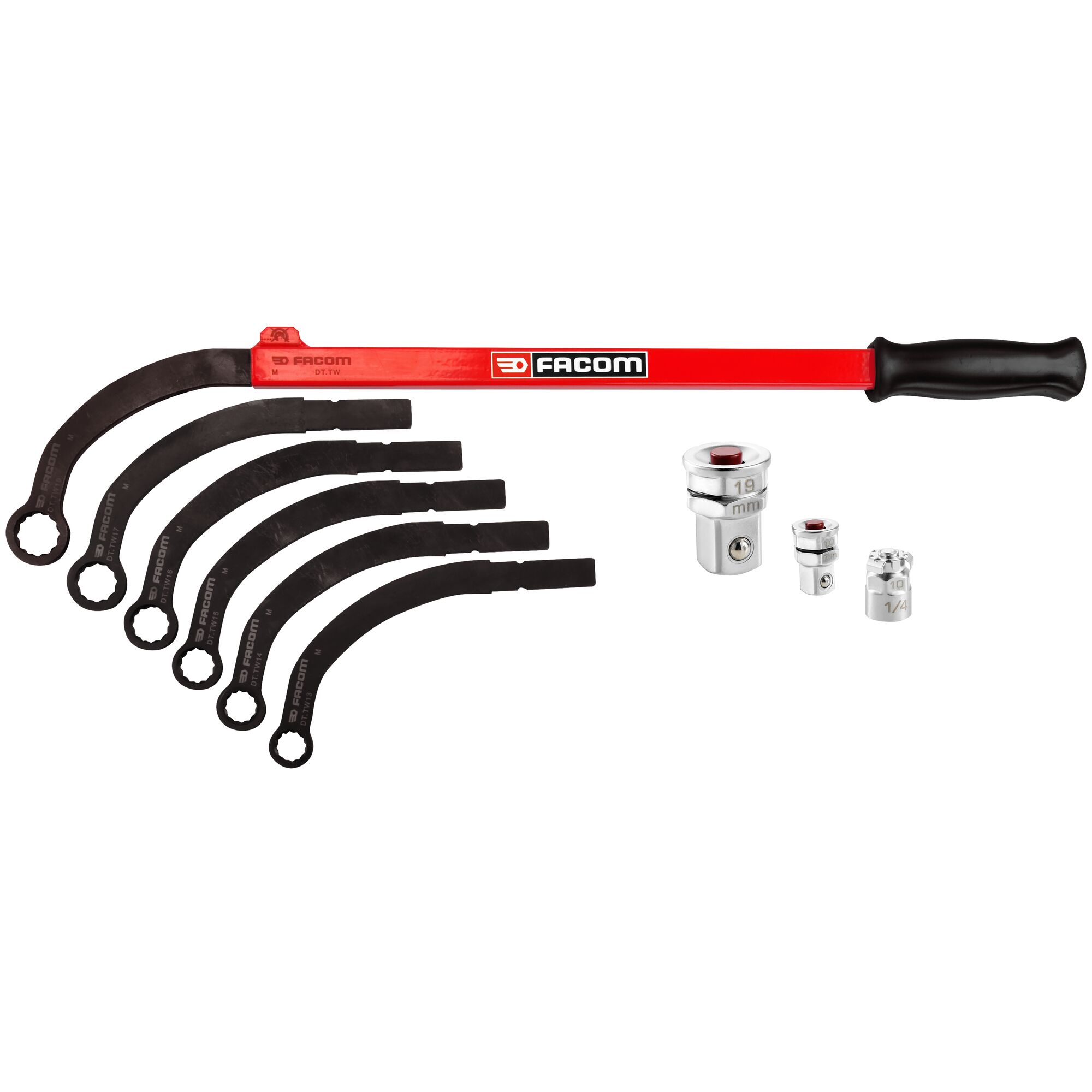 Facom 5-Piece Spanner Set, 13 to 19 mm