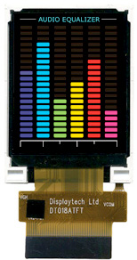 Displaytech DT018ATFT LCD Colour Display, 45.72 mm, 128 x 160 pixel