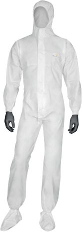 Delta Plus White Coverall, M