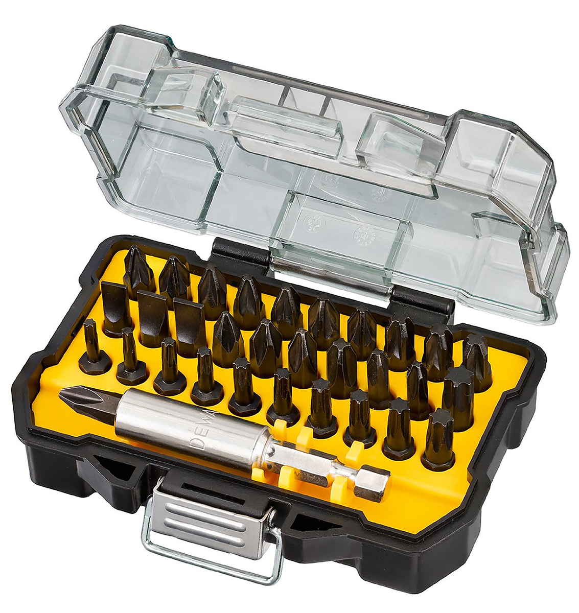 DeWALT Torx, Phillips, Hex, Pozidriv, Phillips, Pozidriv, Slotted Driver Bit 32 Pieces