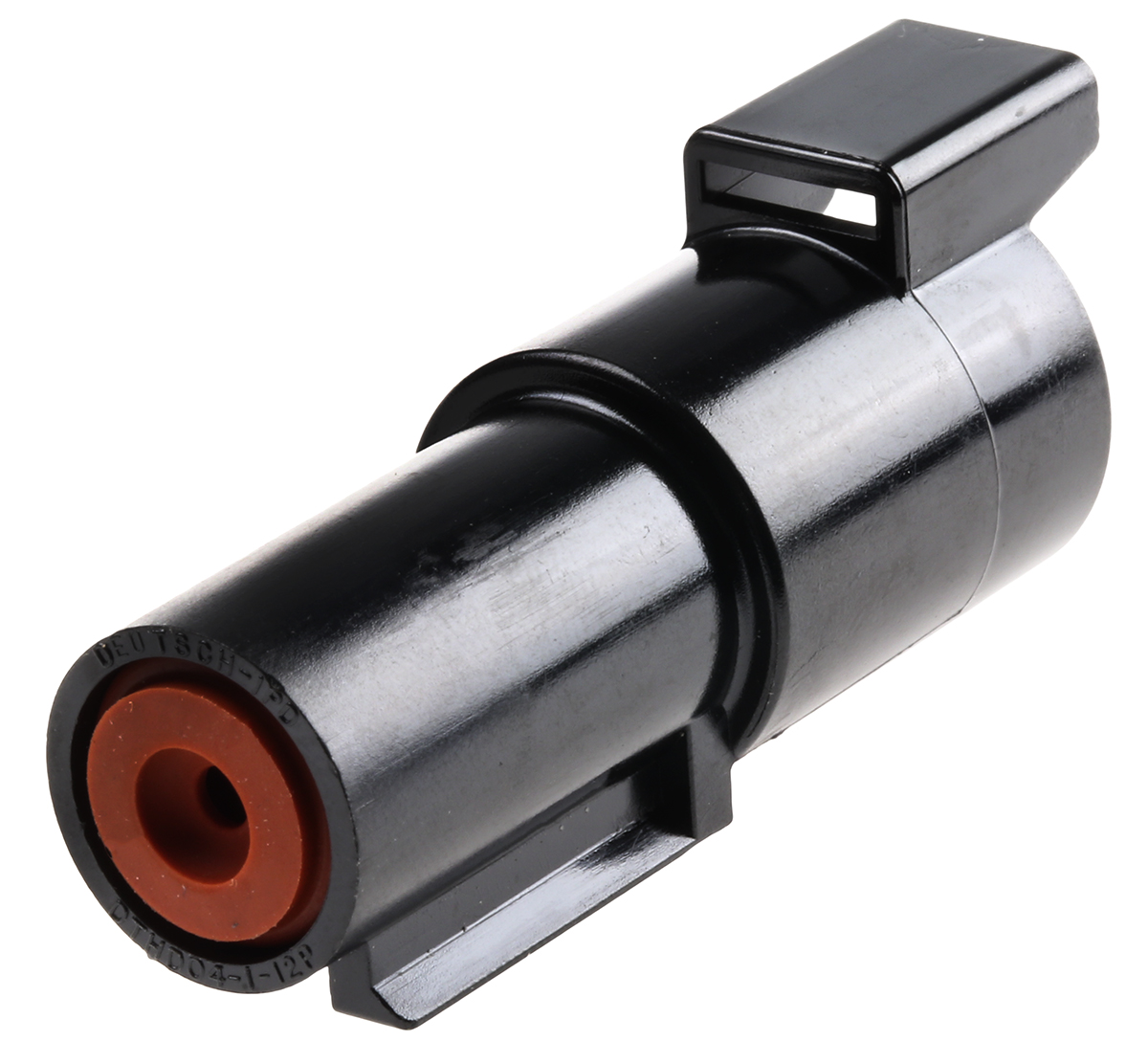 Deutsch Automotive Connector Orange, Green, Clear, Brown, Blue, Black, Grey Panel Crimp Termination DTHD04-1-12PA