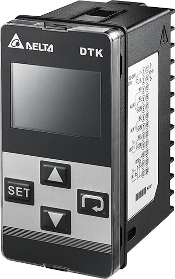 dtk4896r01 Delta Electronics DTK Panel Mount PID Temperature Controller 1 Input, 2 Output Relay 240V PID Controller, On-Off