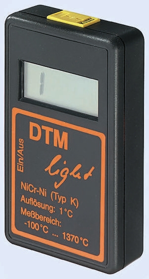 Electrotherm DTM-L Wired Digital Thermometer, K Probe, 1 Input(s), 1370 °C Max, ±3 % Accuracy