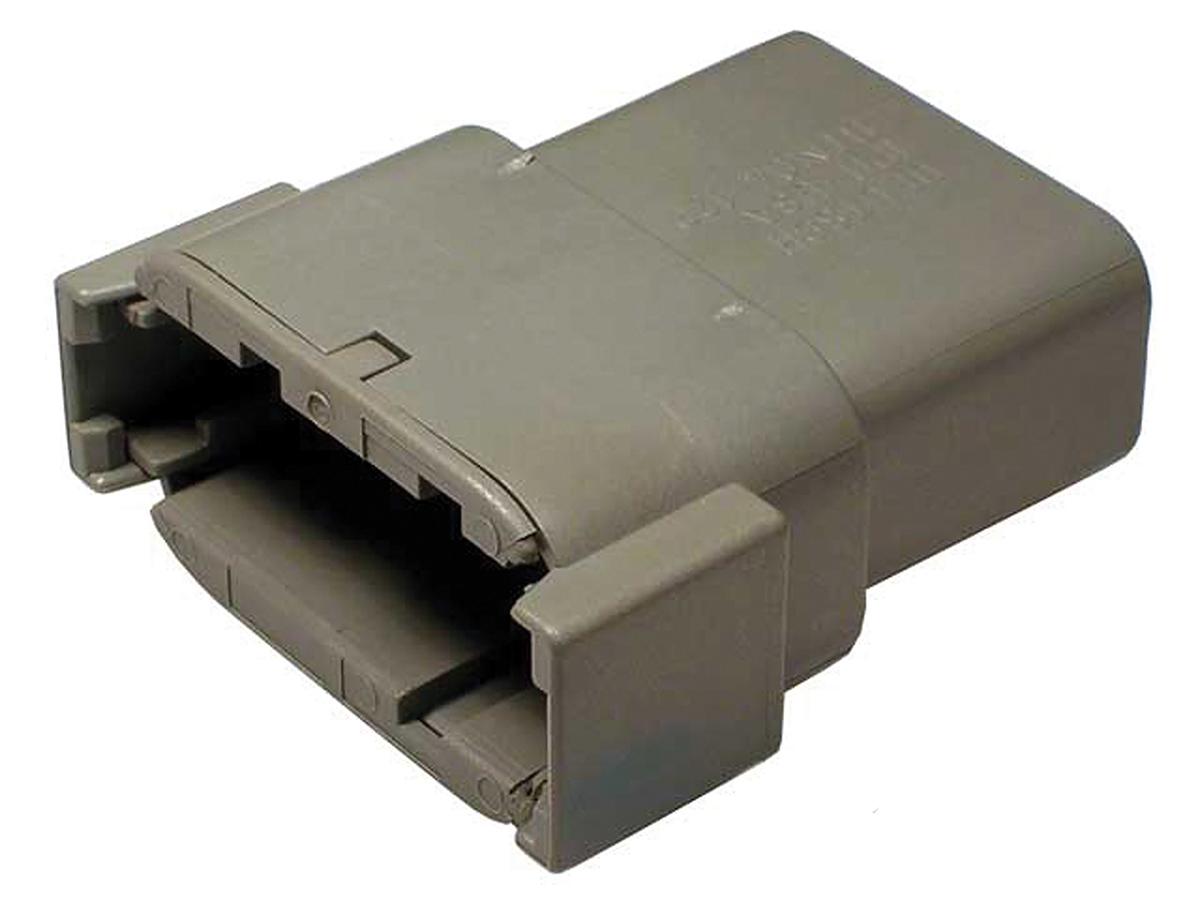 Deutsch, DTM Automotive Connector Female Grey Cable 12 Way Crimp Termination