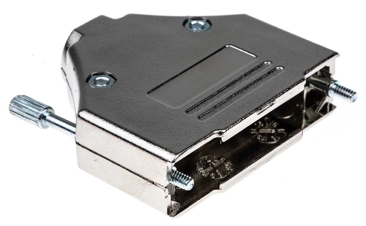 MH Connectors MHDTPK Series ABS Straight D-Sub Backshell, 25 Way Strain Relief