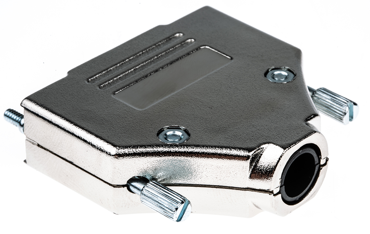 dtpk25-k MH Connectors MHDTPK Series ABS Straight D-Sub Backshell, 25 Way Strain Relief