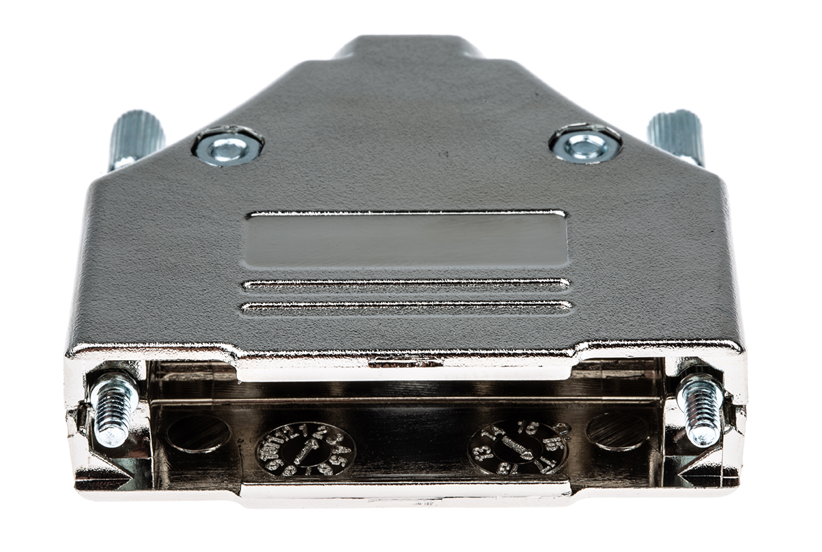 dtpk25-k MH Connectors MHDTPK Series ABS Straight D-Sub Backshell, 25 Way Strain Relief