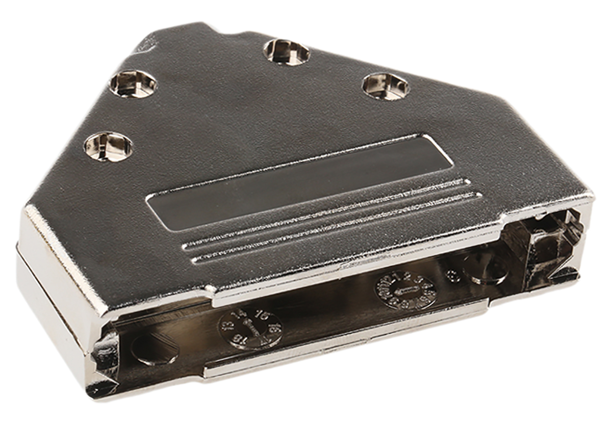 dtpk37-k MH Connectors MHDTPK Series ABS Straight D-Sub Backshell, 37 Way Strain Relief