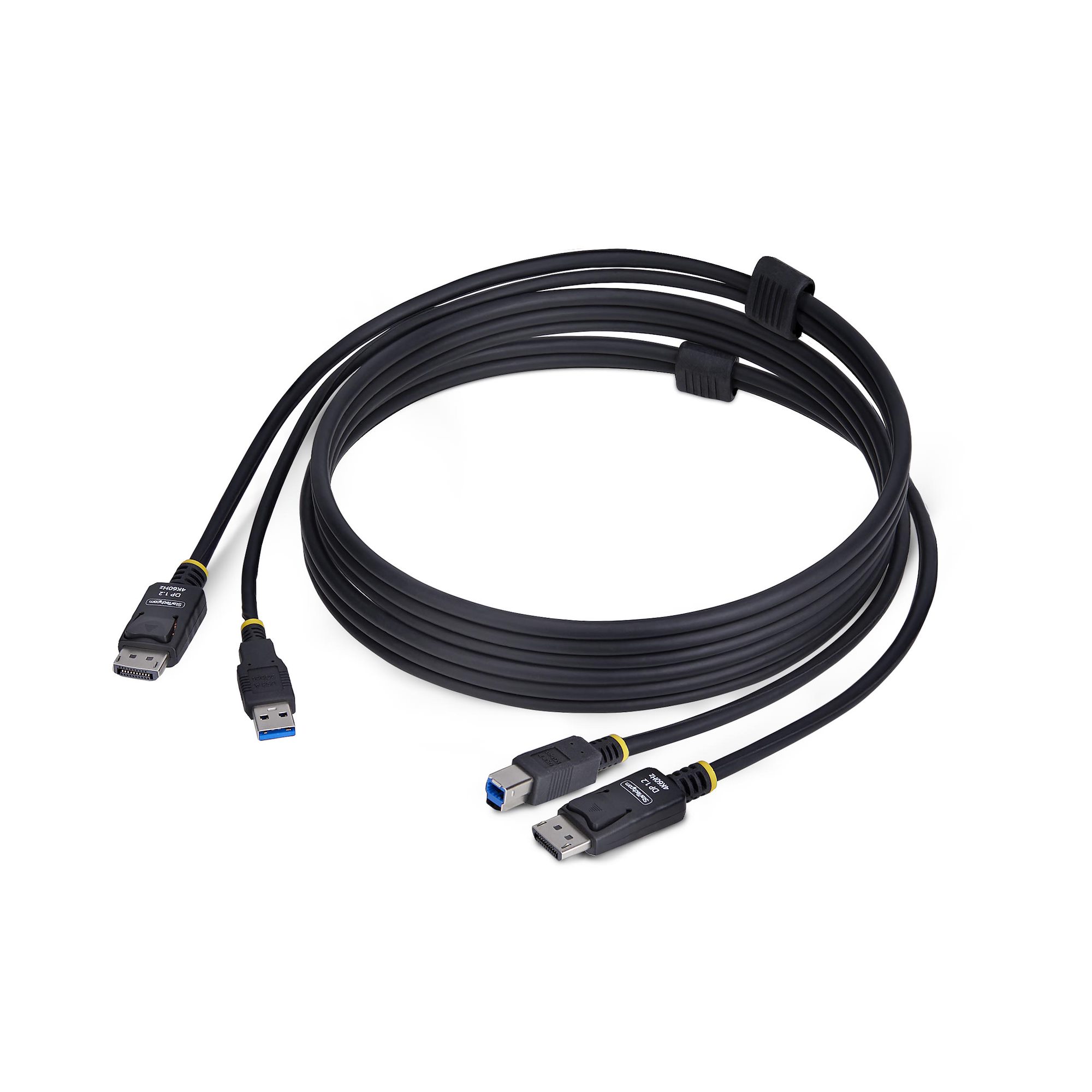 StarTech.com Male DisplayPort, USB Type A to Male DisplayPort, USB Type B KVM Cable