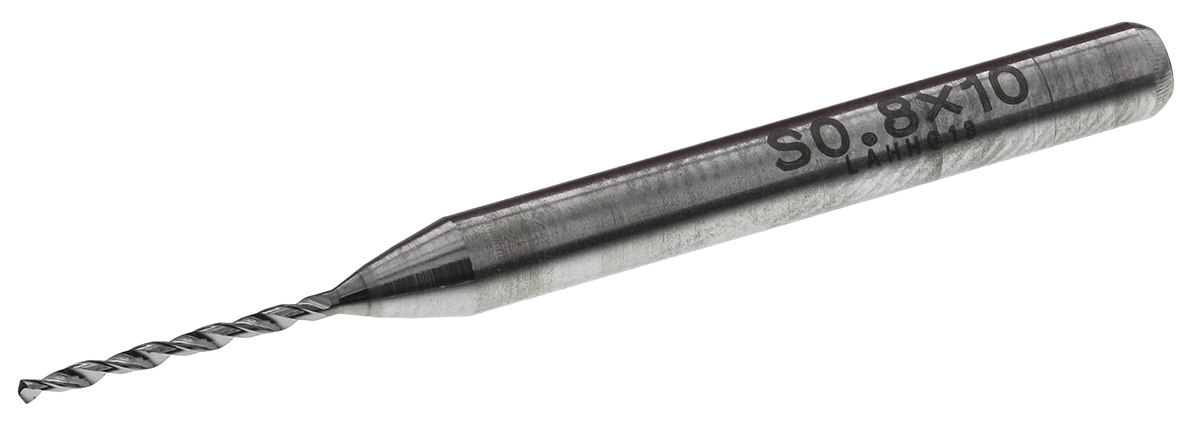 du6810 CIF High Speed Steel Carbide PCB Drill Bit, 14 mm, 3.17mm Diameter