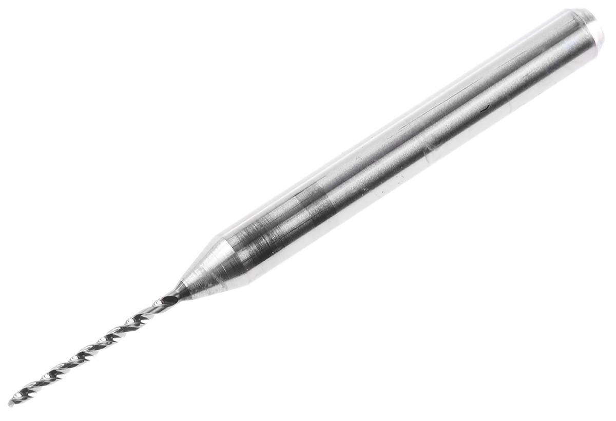 CIF Carbide Tungsten PCB Drill Bit, 0.8 mm, 3.17mm Diameter