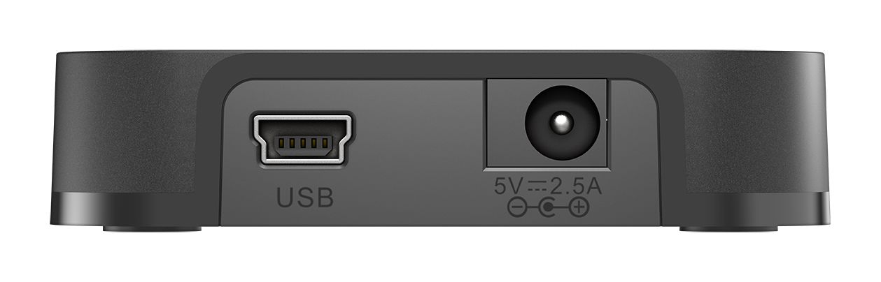 dub-h4e D-Link 4 Port USB 2.0 Hub, External Power Adapter Powered