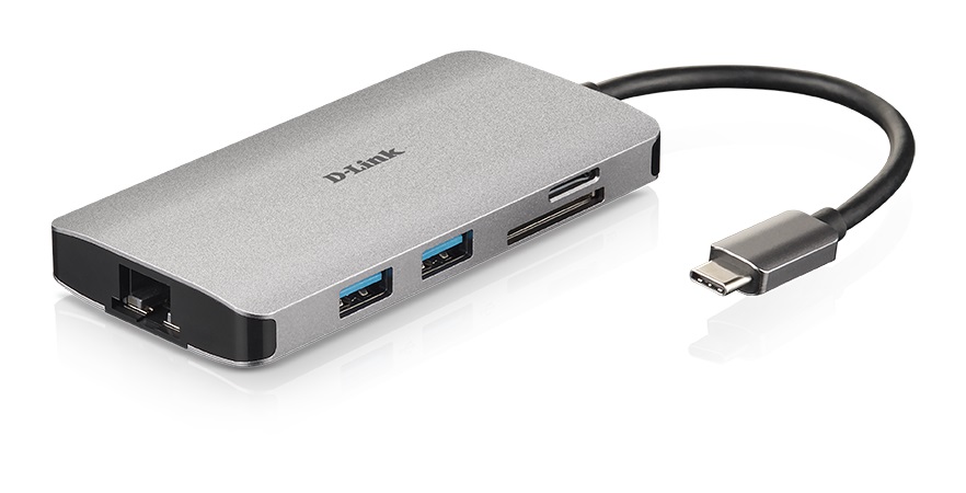 D-Link 3 Port USB 3.0 USB Hub, USB Powered, 13 mm 52 mm 105mm