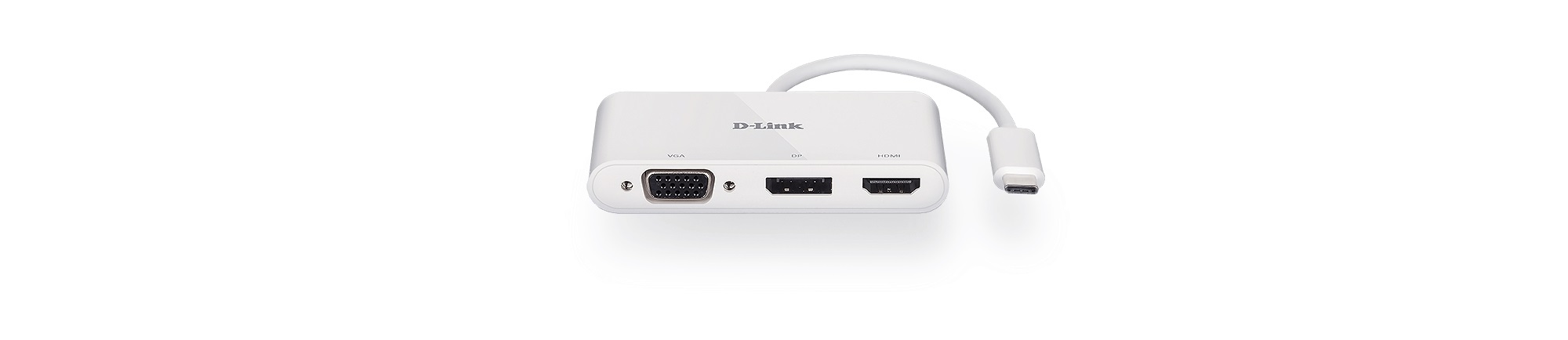 D-Link  3 1080 USB C Docking Station USB 3.0 Portswith VGA, HDMI - 1 xUSB ports