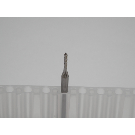 dufd2 CIF Diamond Milling Cutter, 2.5 mm Cutter, Tungsten Carbide, 3.17mm Shank