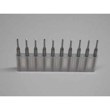 dufd2 CIF Diamond Milling Cutter, 2.5 mm Cutter, Tungsten Carbide, 3.17mm Shank