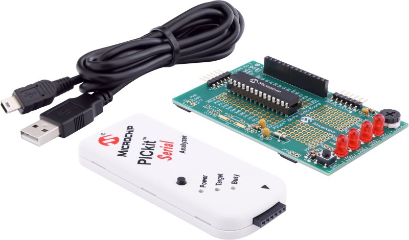 Microchip PICkit Chip Programmer, Development Kit for DM164120-3