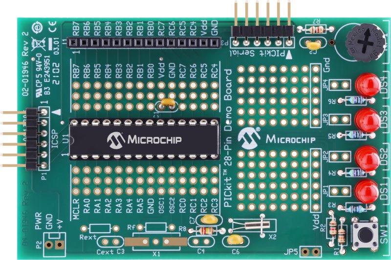 dv164122 Microchip PICkit Chip Programmer, Development Kit for DM164120-3