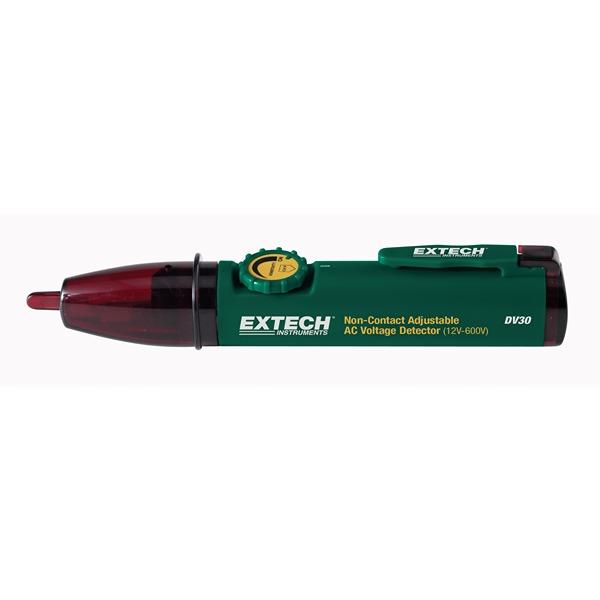 Extech DV30 Non-Contact Voltage Detector, 600V ac, Battery Powered CAT III, DV30