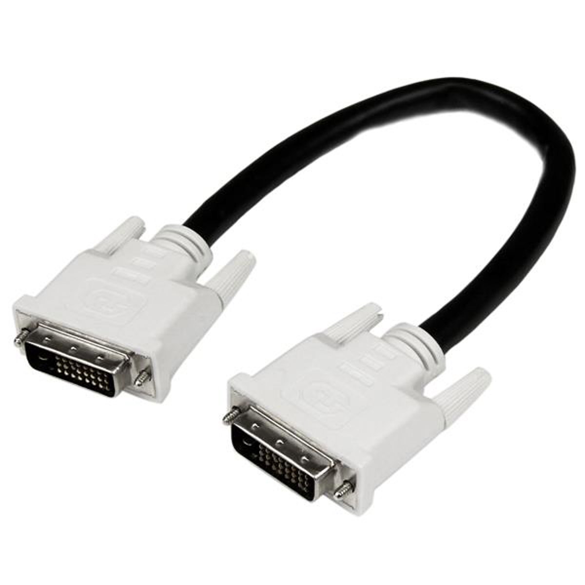 StarTech.com, Male DVI-D Dual Link to Male DVI-D Cable, 1 m Black sheath Polyvinyl Chloride