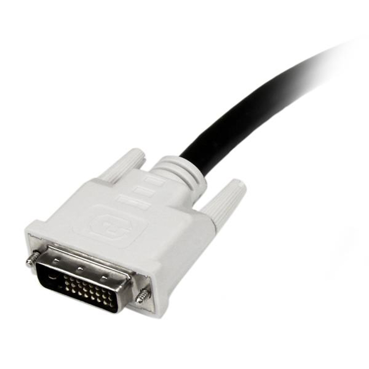 dviddmm1m StarTech.com, Male DVI-D Dual Link to Male DVI-D Cable, 1 m Black sheath Polyvinyl Chloride