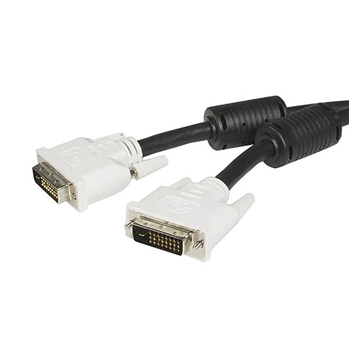 StarTech.com, Male DVI-D Dual Link to Male DVI-D Cable, 3 m Black sheath Polyvinyl Chloride